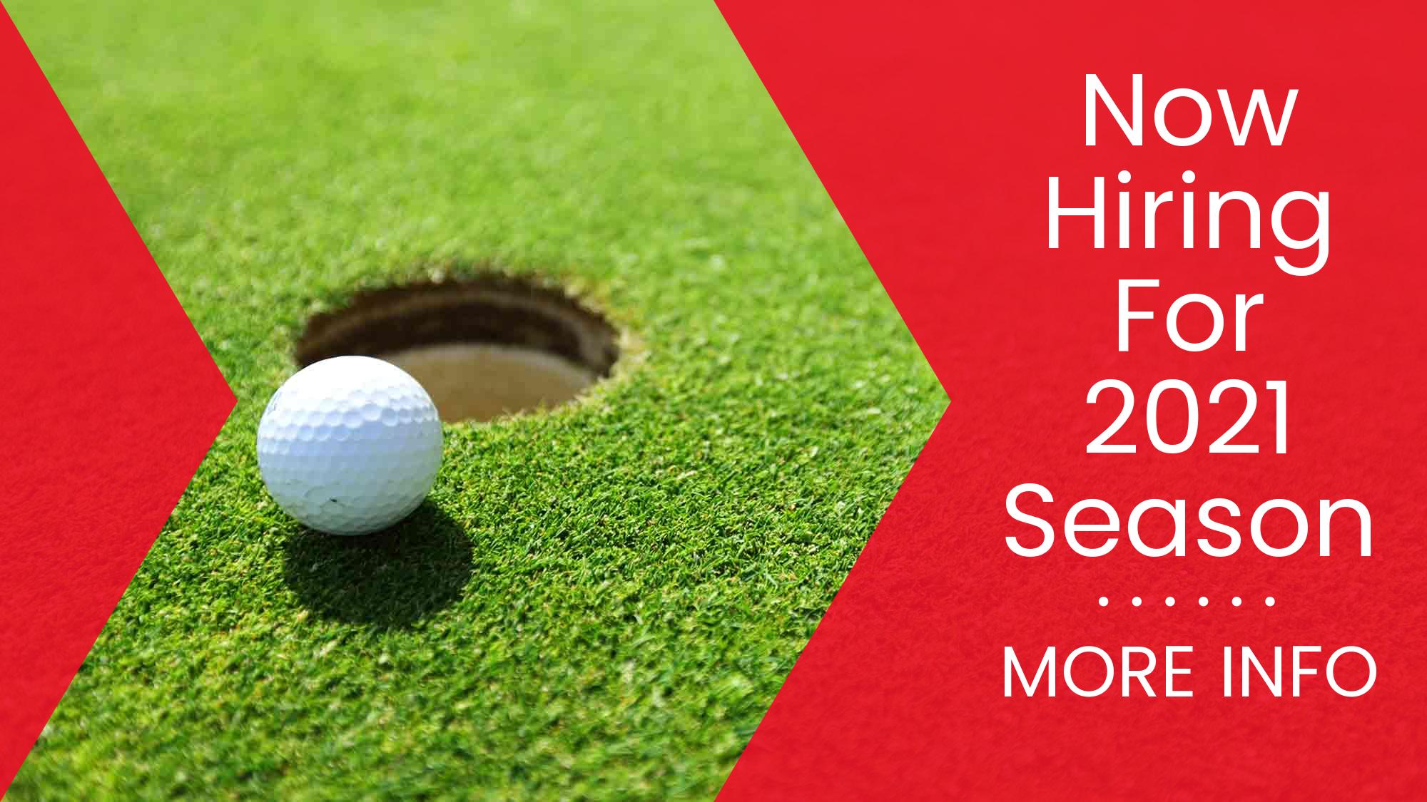 Now Hiring for 2021 Season Briarwood Golf Club York, PA